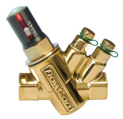 FlowCon AB-Gehäuse mit E-JUST-Regeleinsatz