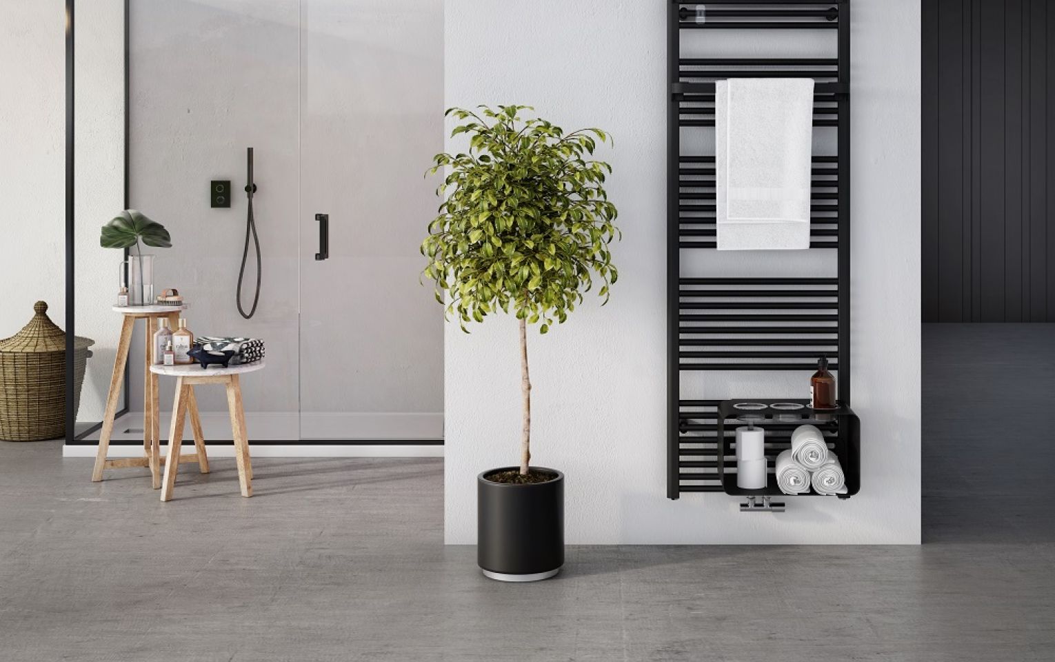 Badheizk&ouml;rper mit individuellem Zubeh&ouml;r